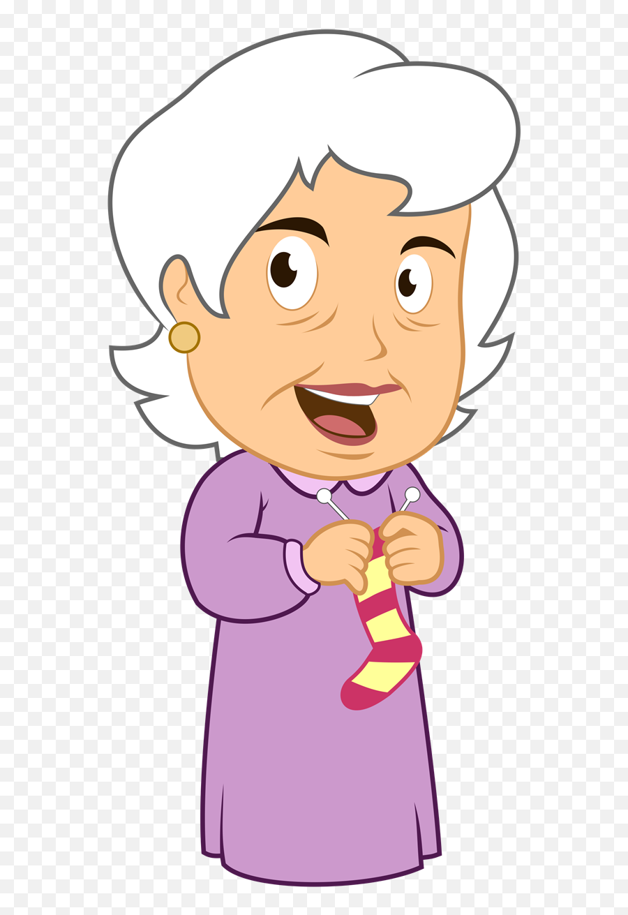 Grandmother Clipart Png - Clipart Transparent Background Grandma,Granny Png