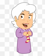 Grandmother Clipart Png - Clipart Transparent Background Grandma,Granny Png