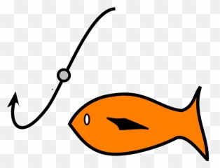 Fish Fishing Hook - Free vector graphic on Pixabay With Clipart png