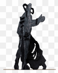 Shadow Figure 1 Workhorse Bronze Foundry - Fictional Character Png,Shadow Figure Png