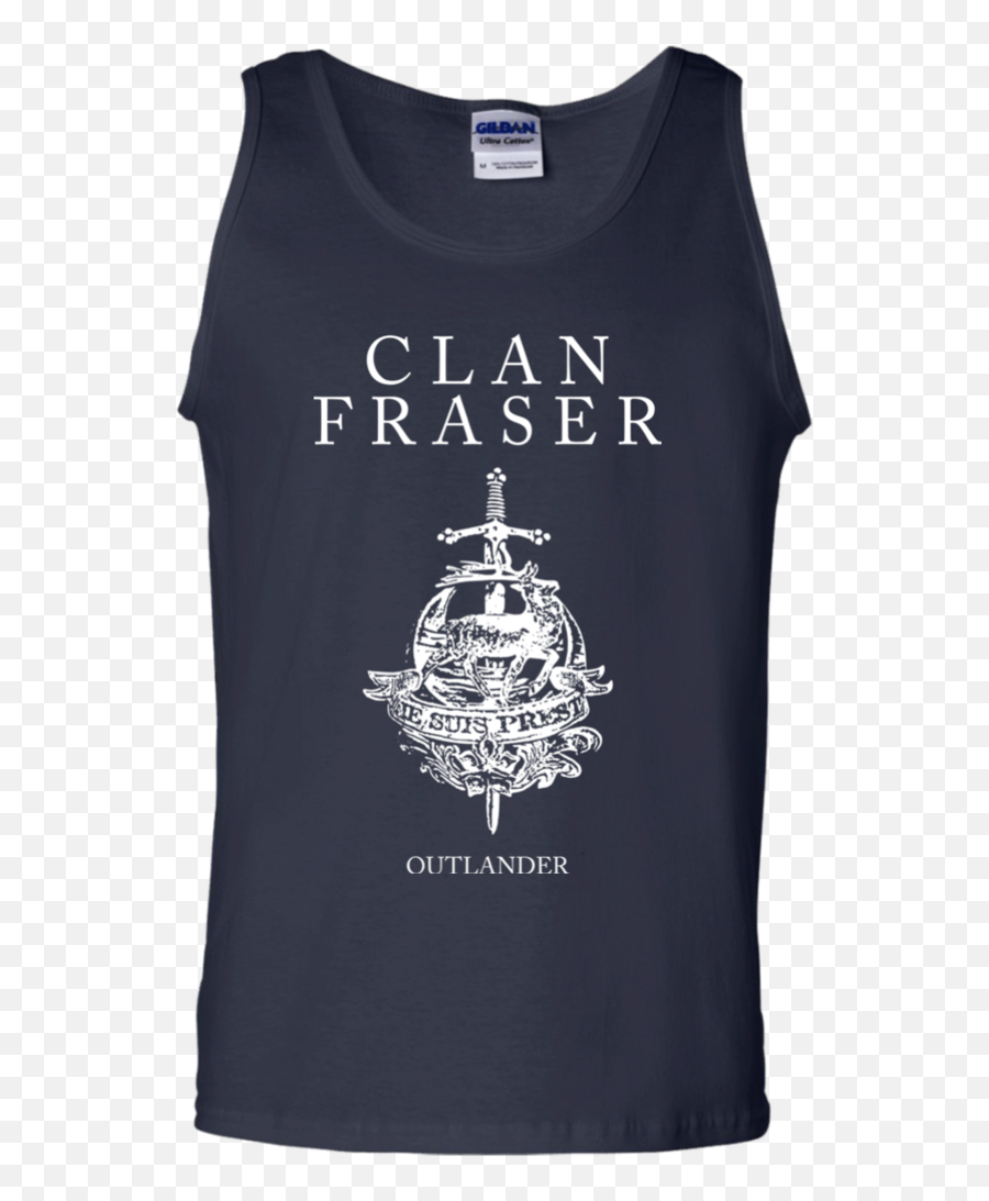 Outlander Clan Fraser With Emblem Menwomen Tank U2013 Tee Support - Country Music And Beer Thats Why Im Here Shirt Png,Outlander Logo