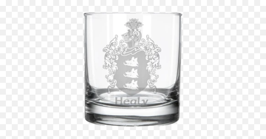 Irish Whiskey Glasses - Whiskey Engraved With Family Crest Png,Whiskey Glass Png