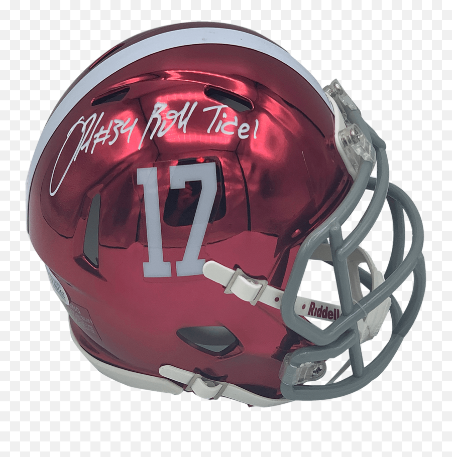 Damien Harris Autographed Alabama - Revolution Helmets Png,Roll Tide Png