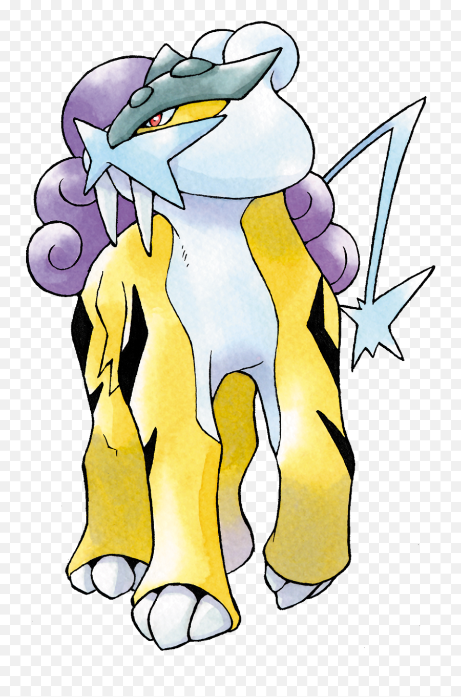 Legendary Silver And Gold - Album On Imgur Raikou Pokemon Original Art Png,Suicune Png