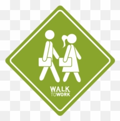 Walk To Work Png For Web - Feet First Walk To Work Logo,Pedestrian Png