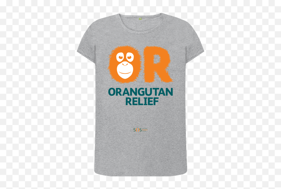 Orangutan Relief Womenu0027s Tee - Short Sleeve Png,Relief Society Logo