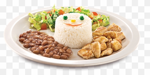 Arroz E Feijão Png 1 Image - Prato De Comida Infantil,Arroz Png