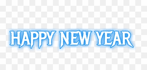 Happy New Year 2020 Text Png 11 Image Free Dowwnload - Vertical