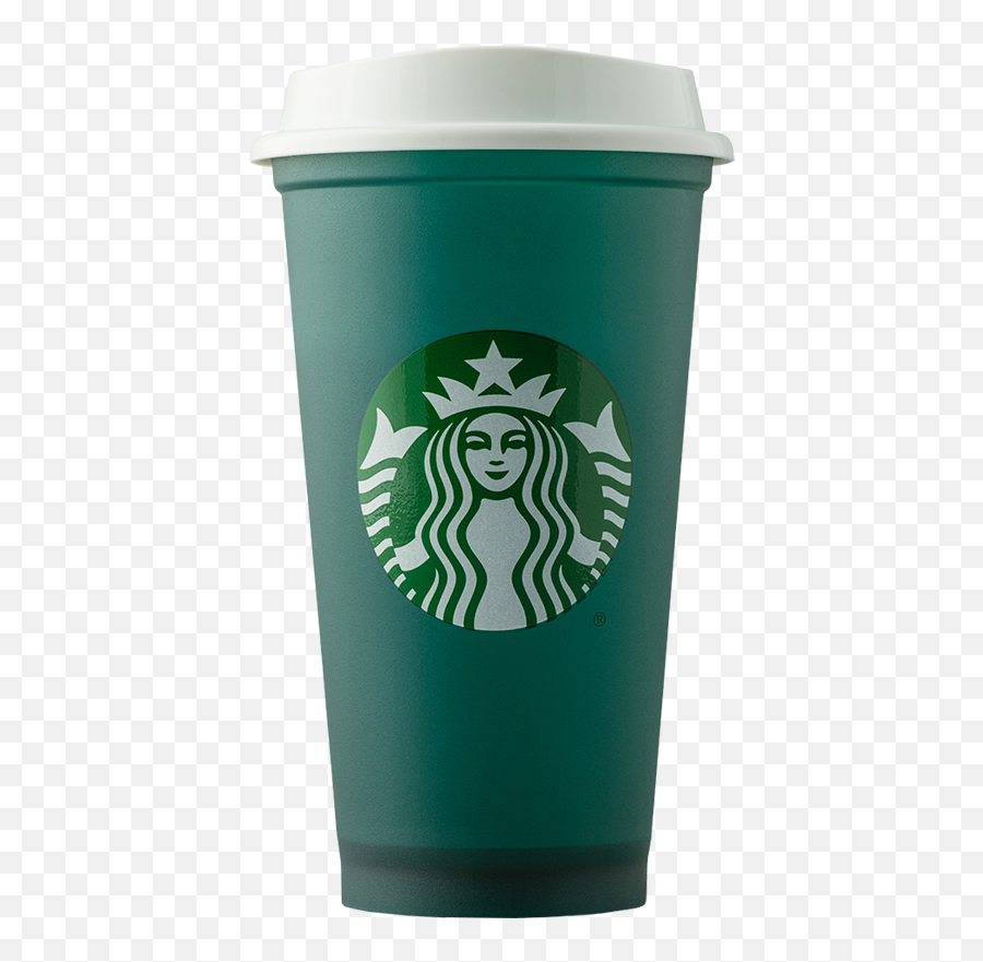 Reusable Colour - Starbucks Green Reusable Cup Png,Starbuck Coffee Logo