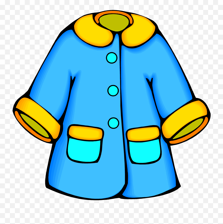 Open Coat Cliparts - Jacket Clipart Png Download Full Coat Clipart,Jacket Png