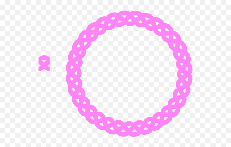 Pink Circle Frame Png 1 Image - Circle Frame Png Pink,Rope Circle Png