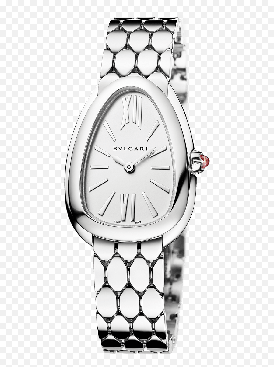 Serpenti Seduttori Steel Watch 103141 - Bulgari Png,Gucci Icon Bracelet