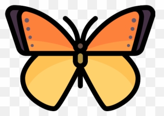 Butterfly Design Vector Svg Icon - Girly png