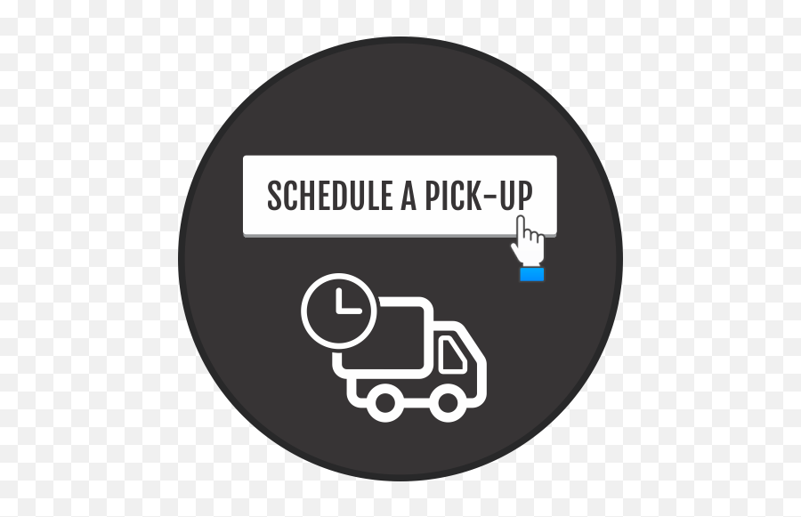 Single Click Pickup Schedule Icon - Courier Pick Up Icon Png,Anger Icon