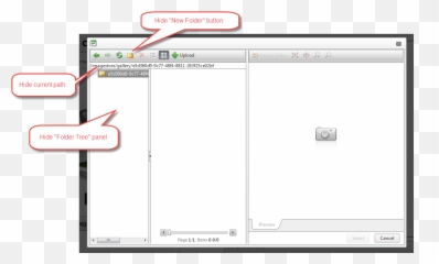 Telerik Aspnet Imagemanager Hide Elements - Stack Overflow Dot png