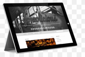 Gonzolicious A Premium Tumblr Theme - Language Png,How To Change Icon Tumblr 2015