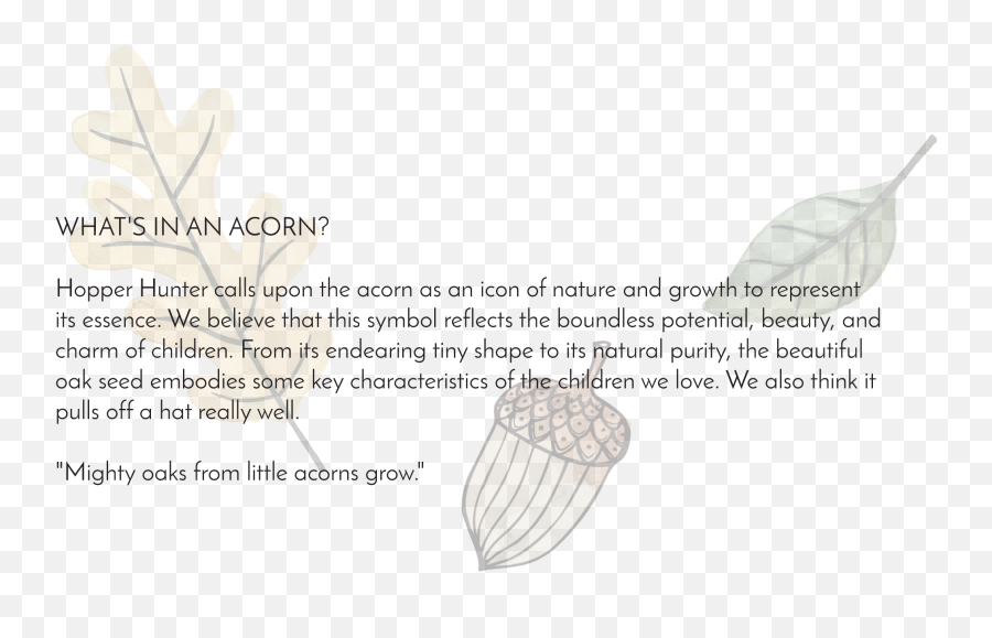 Hopper Hunter Calls Upon The Acorn As An Icon Of Nature - Language Png,Believe Icon