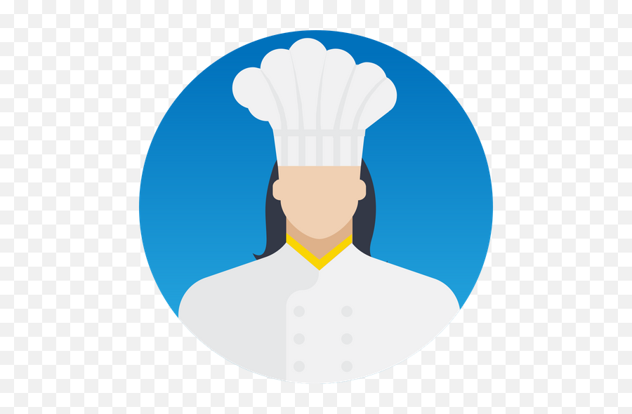 Free Female Chef Icon Of Flat Style - Available In Svg Png Female Chef Icon Svg,Chef Icon Vector