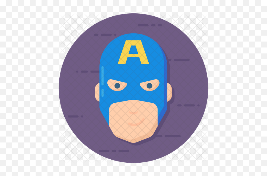 Free Captain America Rounded Icon - Fictional Character Png,Marvel Icon Pack