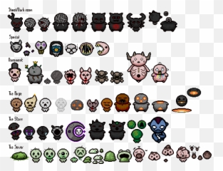 Custom Sprites Rbindingofisaac - Isaac Fan Made Sprite png