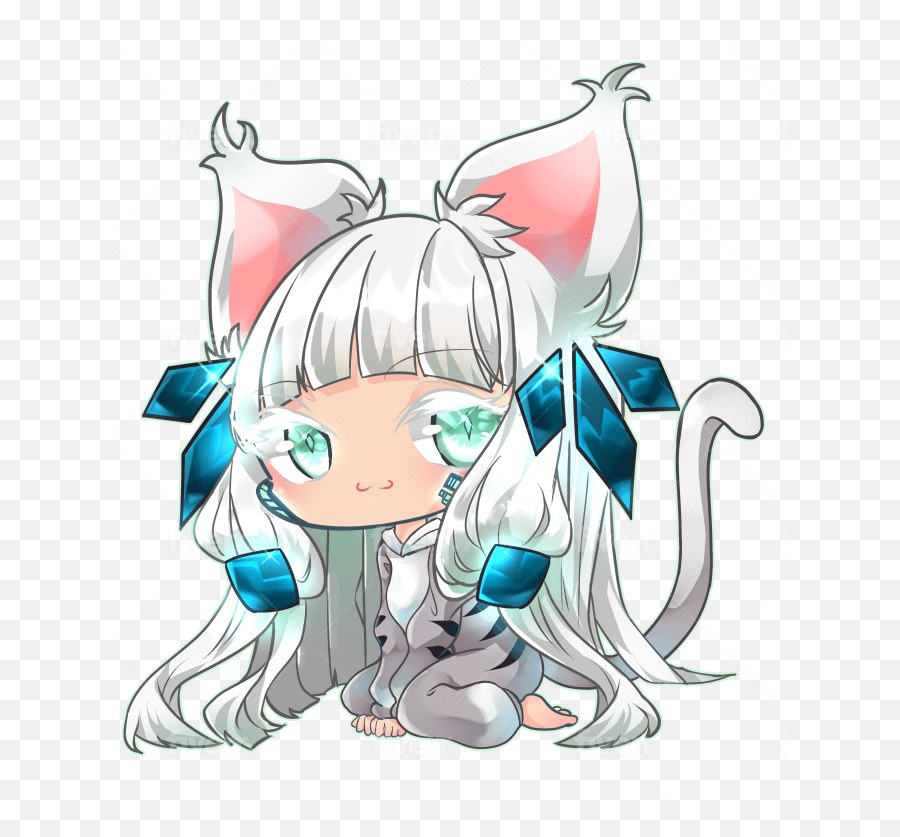 Draw A Detailed High Resolution Chibi By Pichuun Fiverr - Fictional Character Png,Nekopara Vanilla Icon