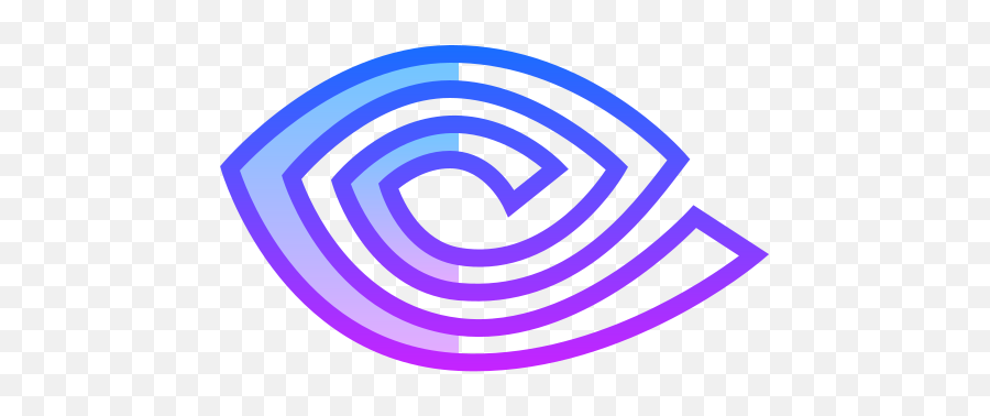 Nvidia Icon In Gradient Line Style - Vertical Png,Adobe Master Collection Icon