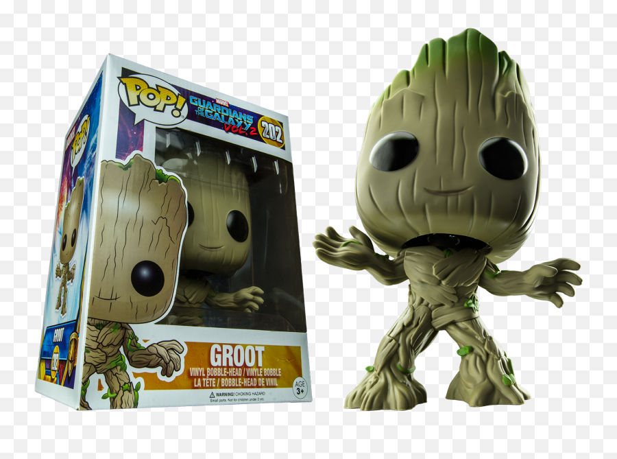Download Funko Pop Marvel Guardians Of The Galaxy Vol 2 - Funko Pop Giant Groot Png,Guardians Of The Galaxy Vol 2 Png