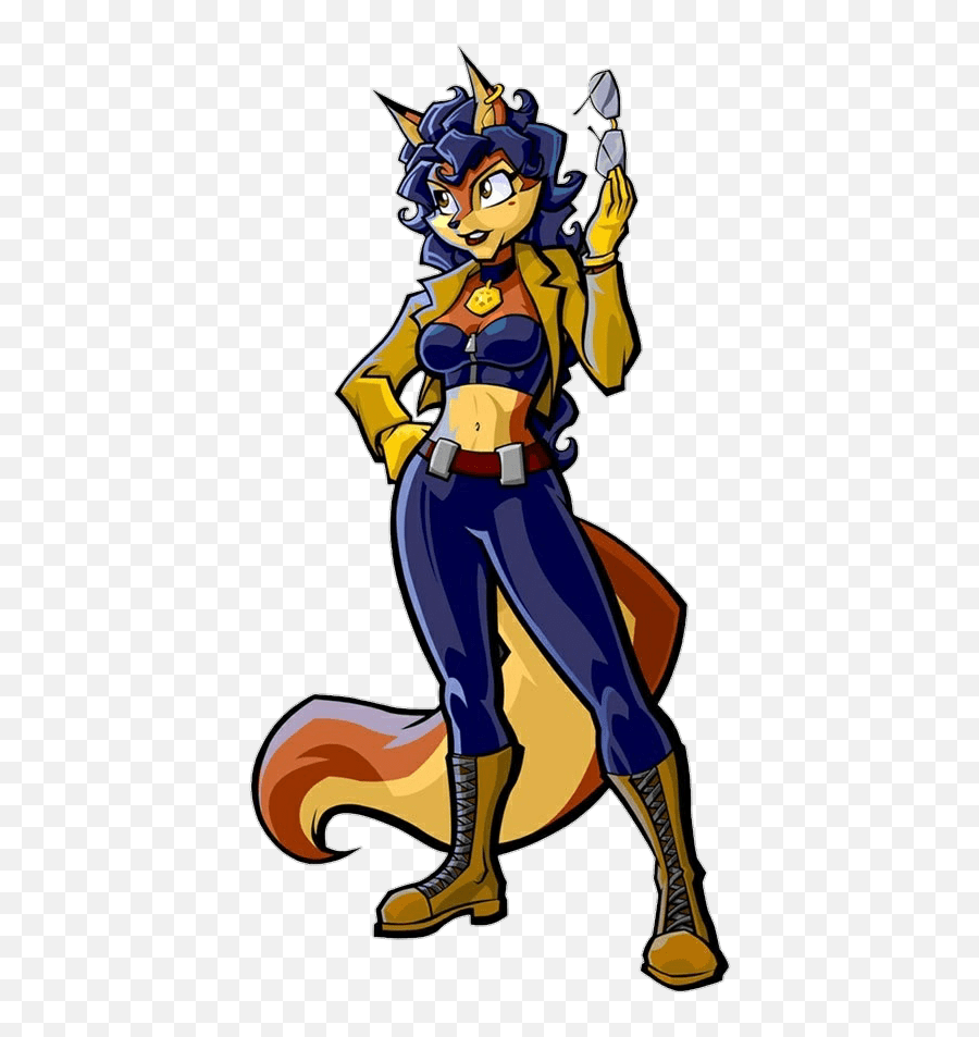 Sly Cooper Transparent Png Image - Sly Cooper Carmelita Fox Hot,Sly Cooper Png