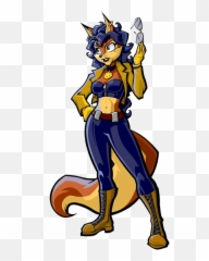 Sly Cooper Transparent Png Image - Sly Cooper Carmelita Fox Hot,Sly Cooper Png