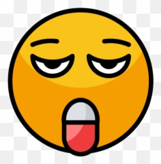 Tongue Out Emoji Icon Of Colored Outline Style - Smiley png