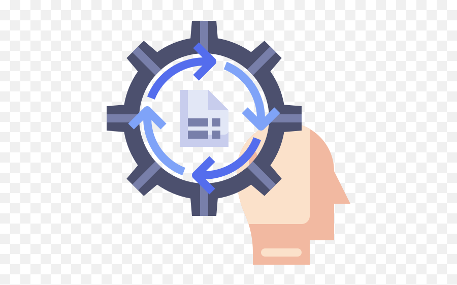Workflow - Free User Icons Time Management White Background Png,Workflow Icon