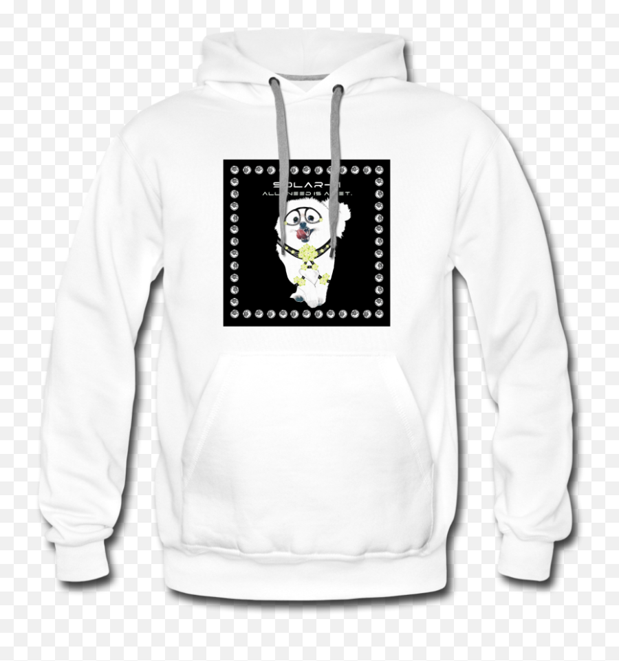 All I Need Is A Pet Pomeranian Fashion Icon Premium Hoodie - Volvo Genser Til Barn Png,Gremlin Icon