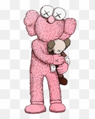 Pink Kaws Puzzle - png