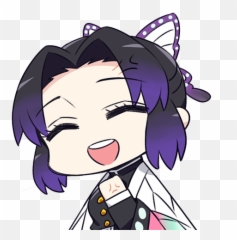 Japanese Anime Demon Slayer Kimetsu No Yaiba Kamado - Chibi Shinobu png