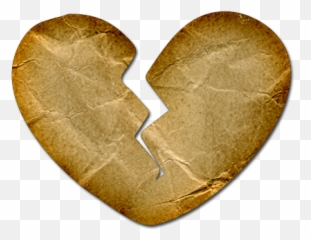 Gold Broken Heart Png - Clip Art Library Ripped Paper Heart Png
