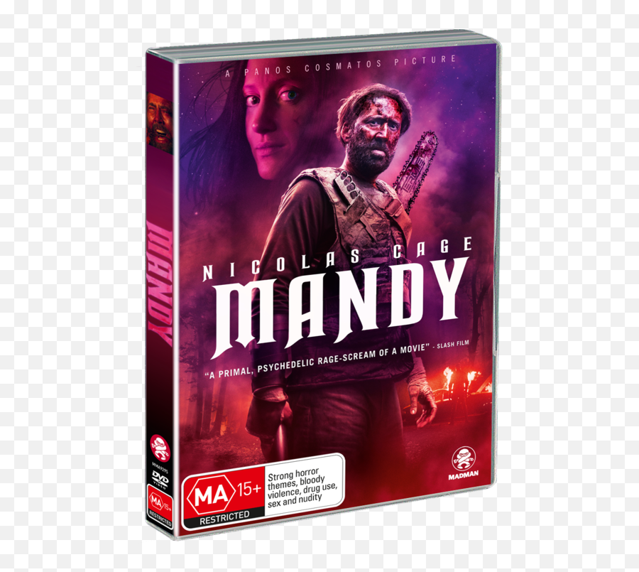 Mandy - Dvd Png,Nicolas Cage Png