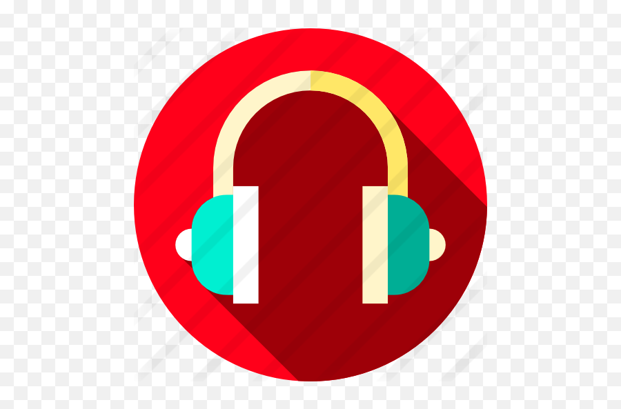 Headphones - Red Headphone Music Icon Png,Headphones Icon Png