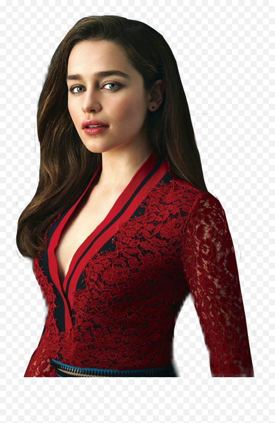 Emilia Clarke Red Dress - Emilia Clarke Red Dress Png,Red Dress Png