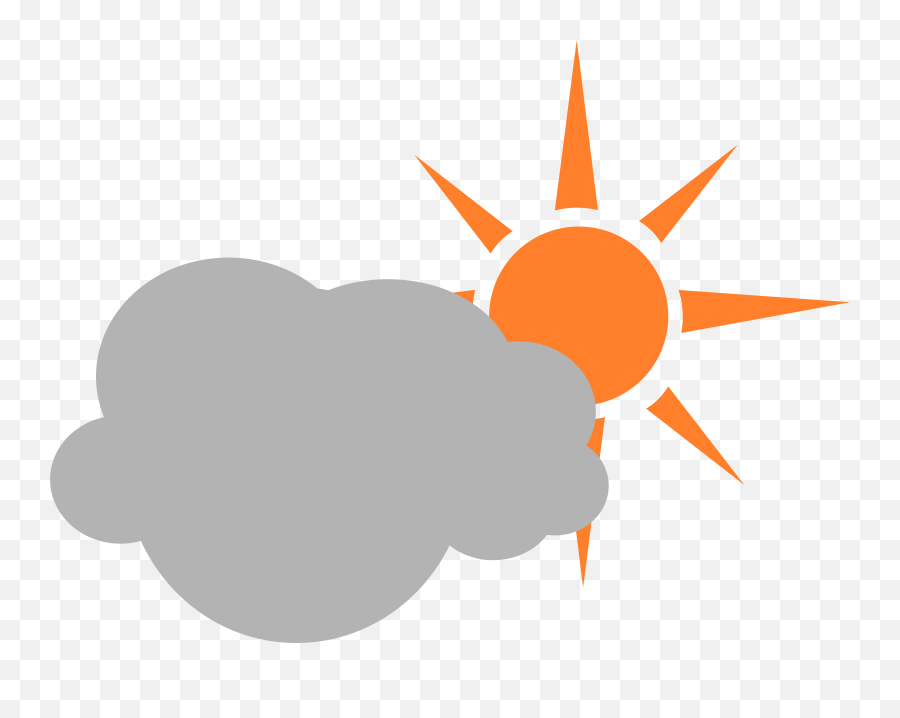 Partly Cloudy Sky Vector Graphics - Transparent Partly Cloudy Clipart Png,Sky Vector Png