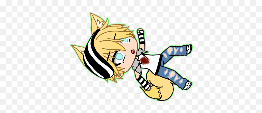 Dead Gachalifeedits Gachalife Deadbody - Dead Gacha Life Characters Png,Dead  Body Png - free transparent png images 