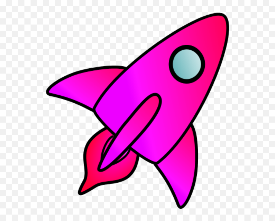 Spaceship Clipart Pink - Cartoon Rocket Ship Png Download Medios De Transporte Aereo Animados,Spaceship Clipart Png