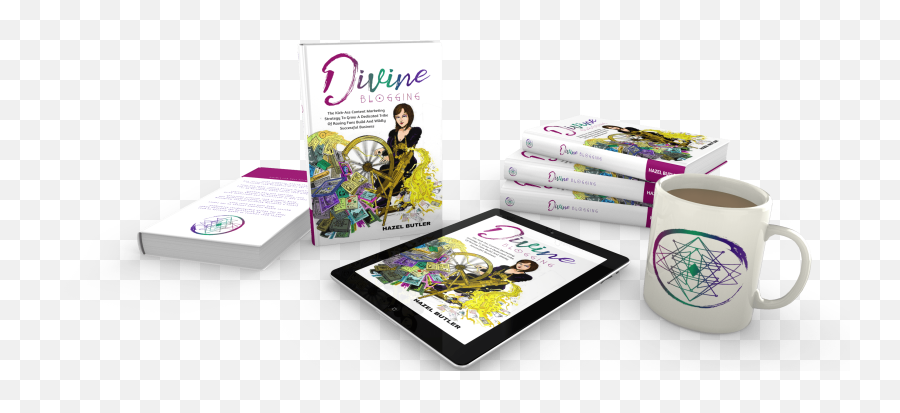 Divine Blogging Book Spread Transparent - Tablet Computer Png,Book Transparent Background