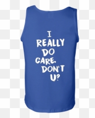 I Really Do Care Tank Top Melania Trump - Active png
