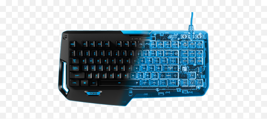 Gaming Keyboard - Logitech G310 Atlas Dawn Compact Mechanical Gaming Keyboard Png,Razer Keyboard Png