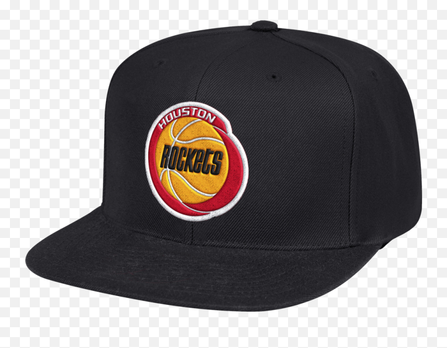 Menu0027s Houston Rockets Mitchell U0026 Ness Hwc Fitted Cap - Black Houston Rockets Png,Houston Rockets Logo Png