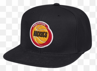 Menu0027s Houston Rockets Mitchell U0026 Ness Hwc Fitted Cap - Black png