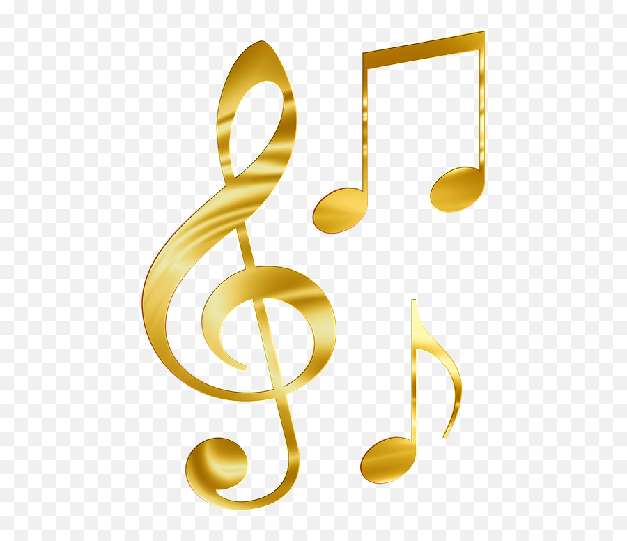 Sheet Music Gold - Figuras De Notas Musicales Png,Music Png