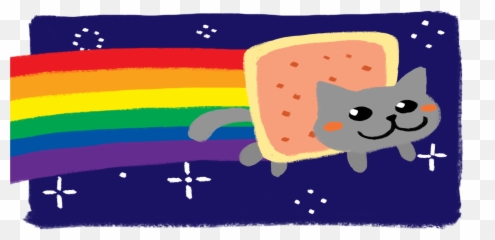 Nyan Cat Pop - Tarts Kitten Cat Png Download 28801440 Poptart Cat,Nyan Cat Transparent