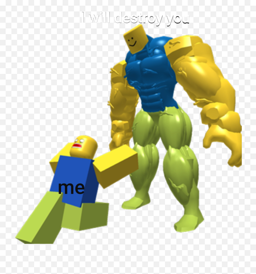 Therapist Strong Roblox Noob Isnt Real He Cant Hurt You Png