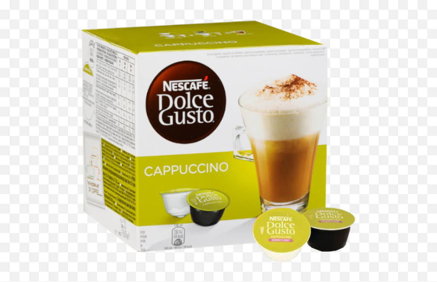 Nescafe Dolce Gusto Cappuccino Capsules - Capsules Dolce Gusto Cappuccino Png,Dolce & Gabbana Logo